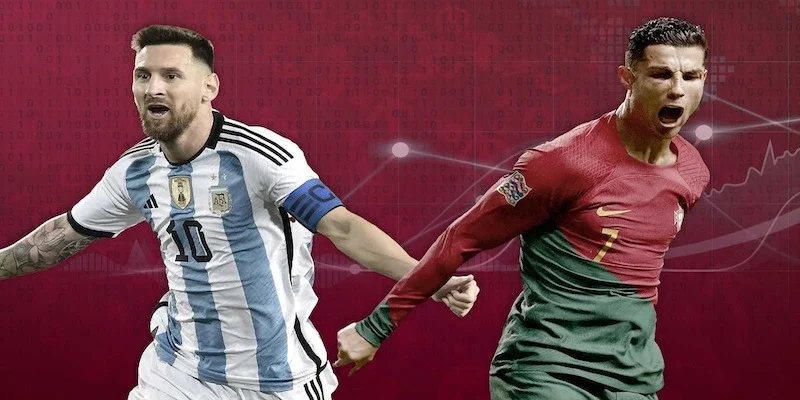 So sánh thống kê toàn diện về Messi với Ronaldo